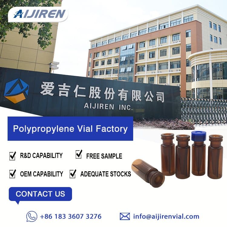 Aijiren crimp HPLC autosampler vials for wholesales